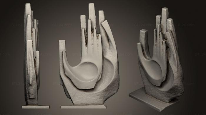 Статуэтки и статуи разные (Анакиклозис, STKR_0750) 3D модель для ЧПУ станка